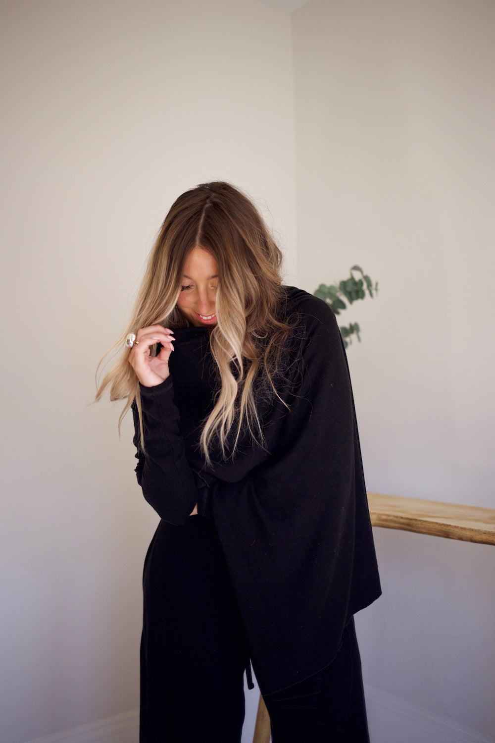 Sweater Essential Pant - Black