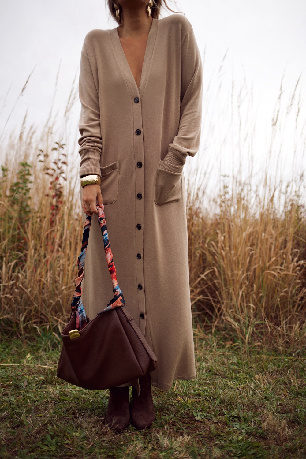 Cardi Sweater Dress