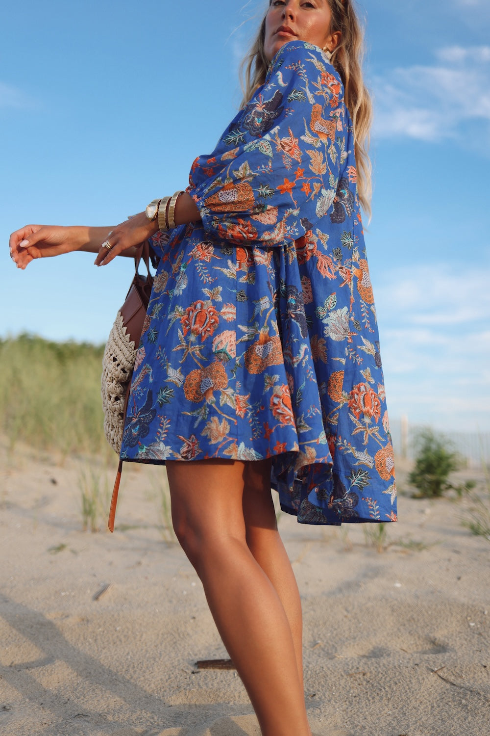 Claire Swing Dress - Capri Floral