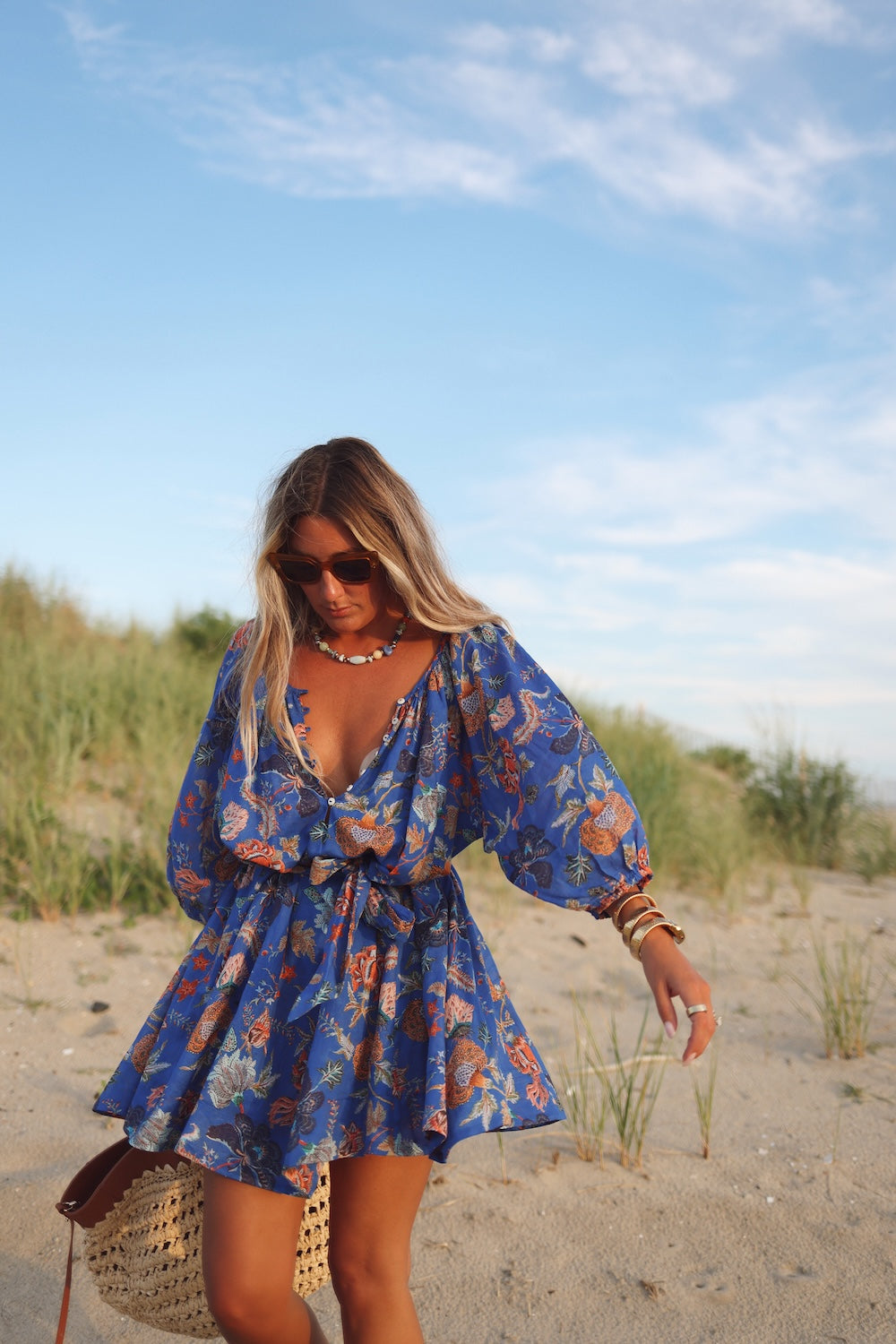 Claire Swing Dress - Capri Floral