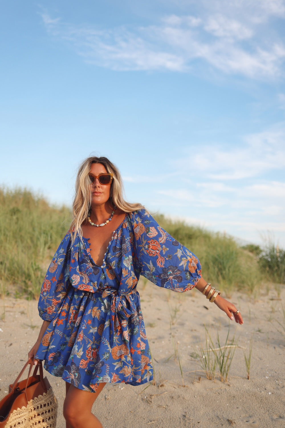 Claire Swing Dress - Capri Floral
