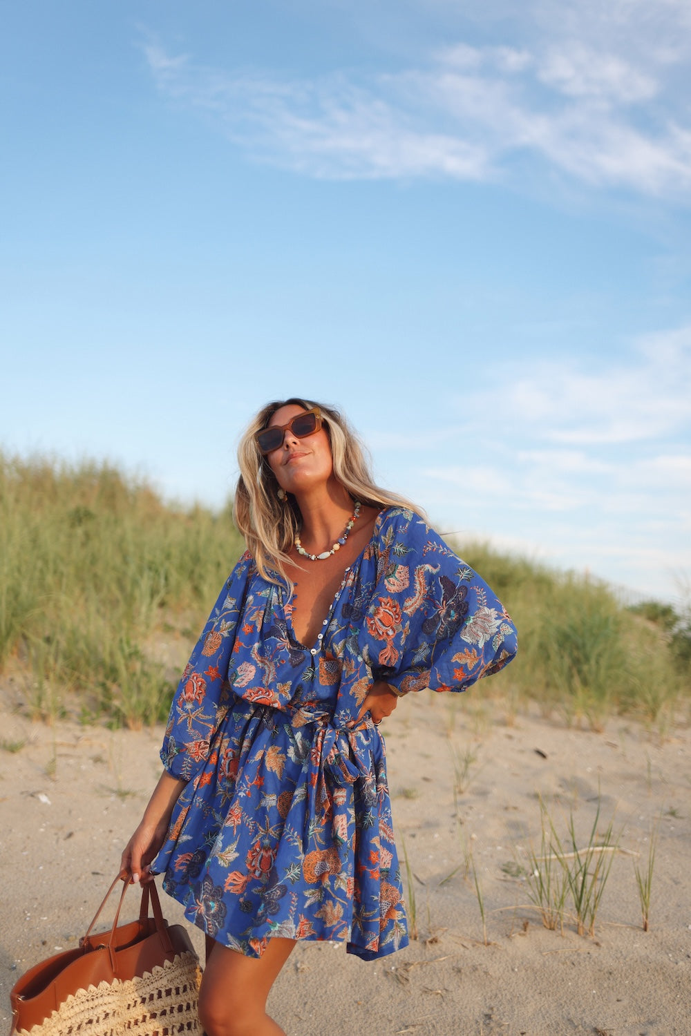 Claire Swing Dress - Capri Floral