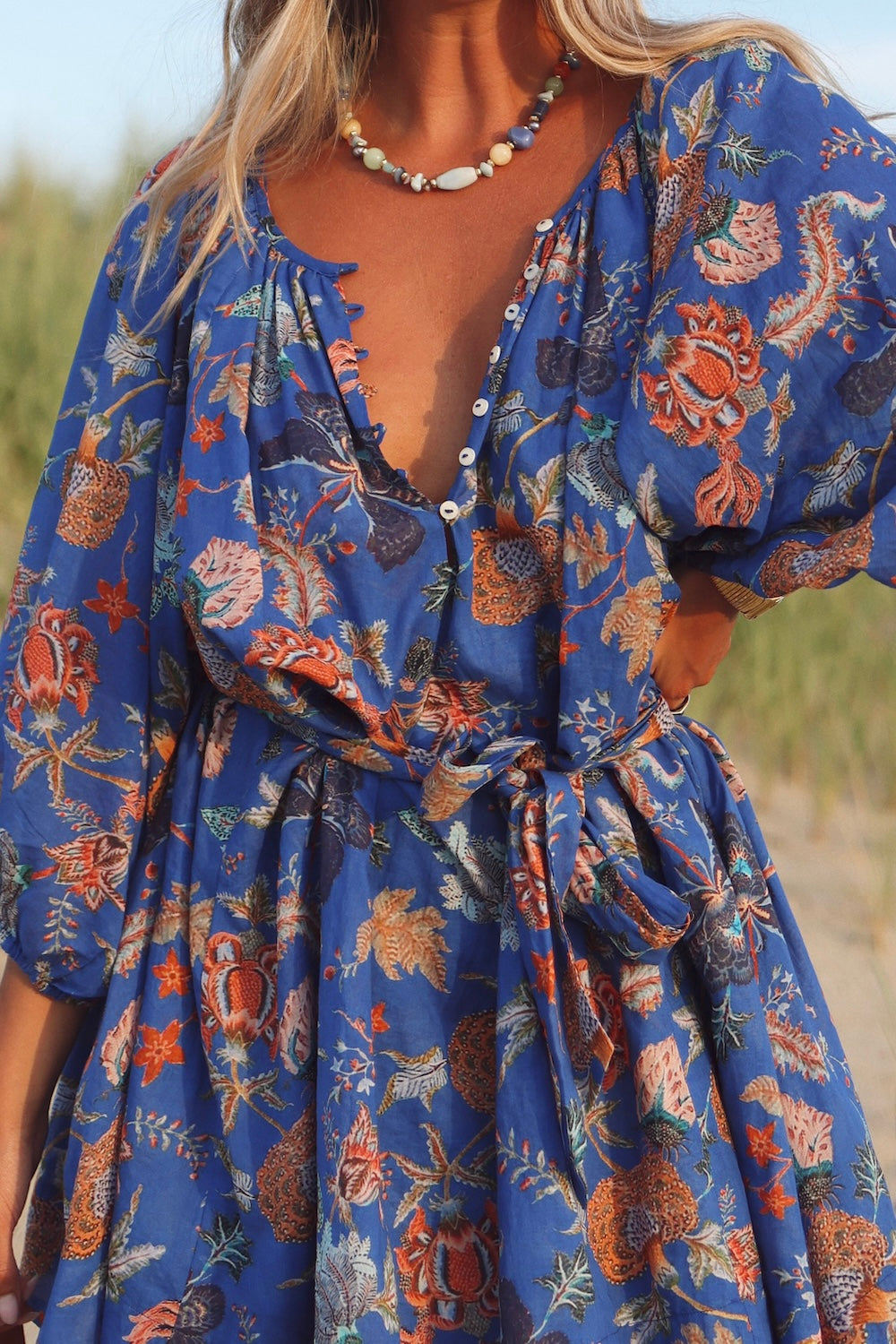 Claire Swing Dress - Capri Floral