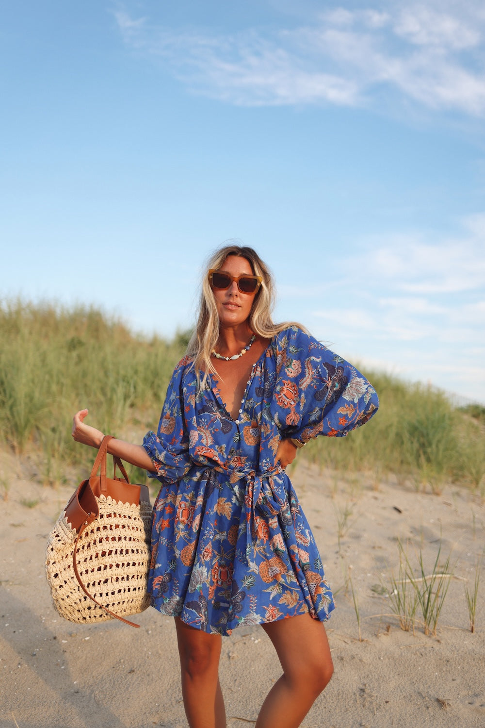 Claire Swing Dress - Capri Floral