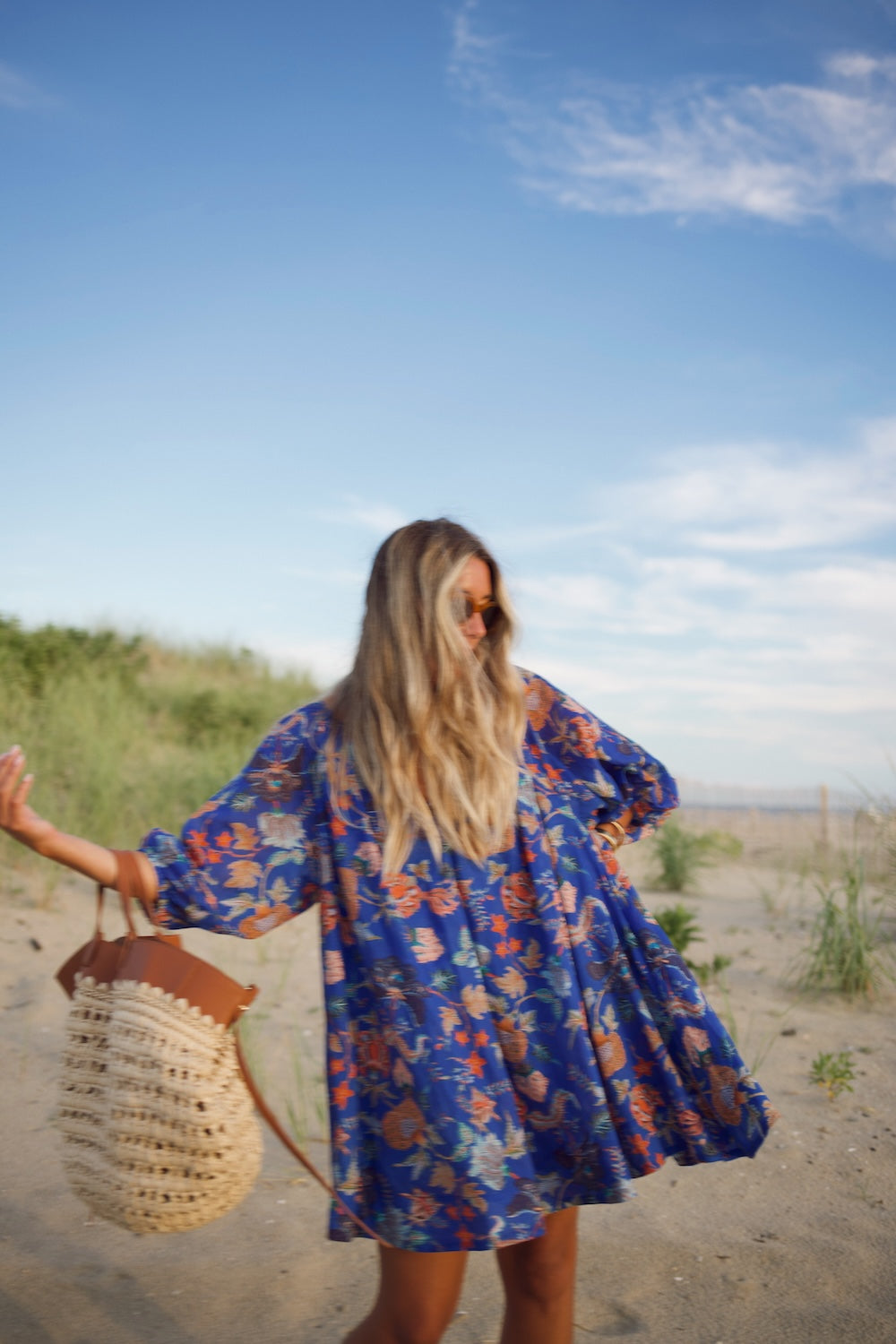 Claire Swing Dress - Capri Floral