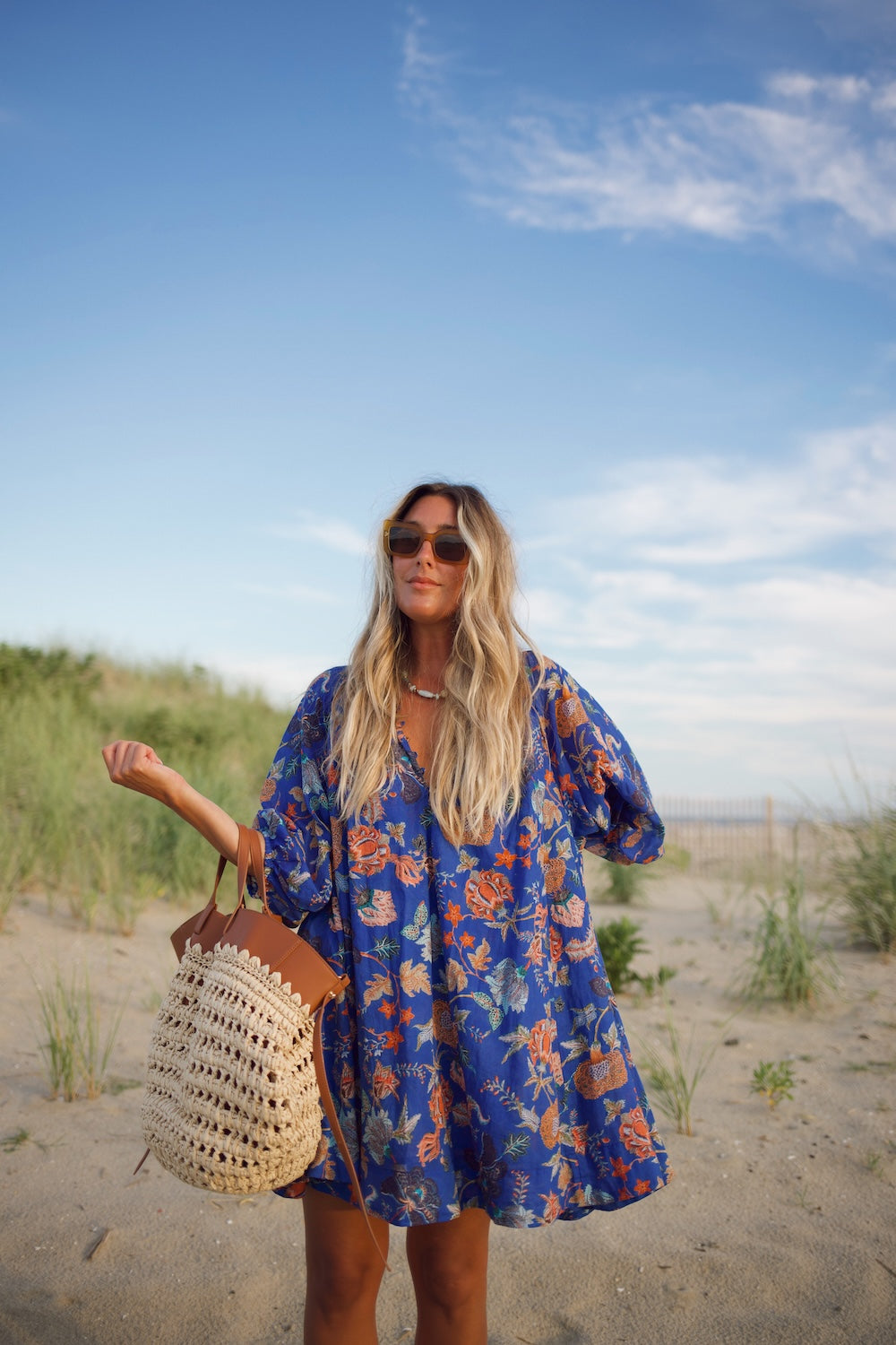 Claire Swing Dress - Capri Floral