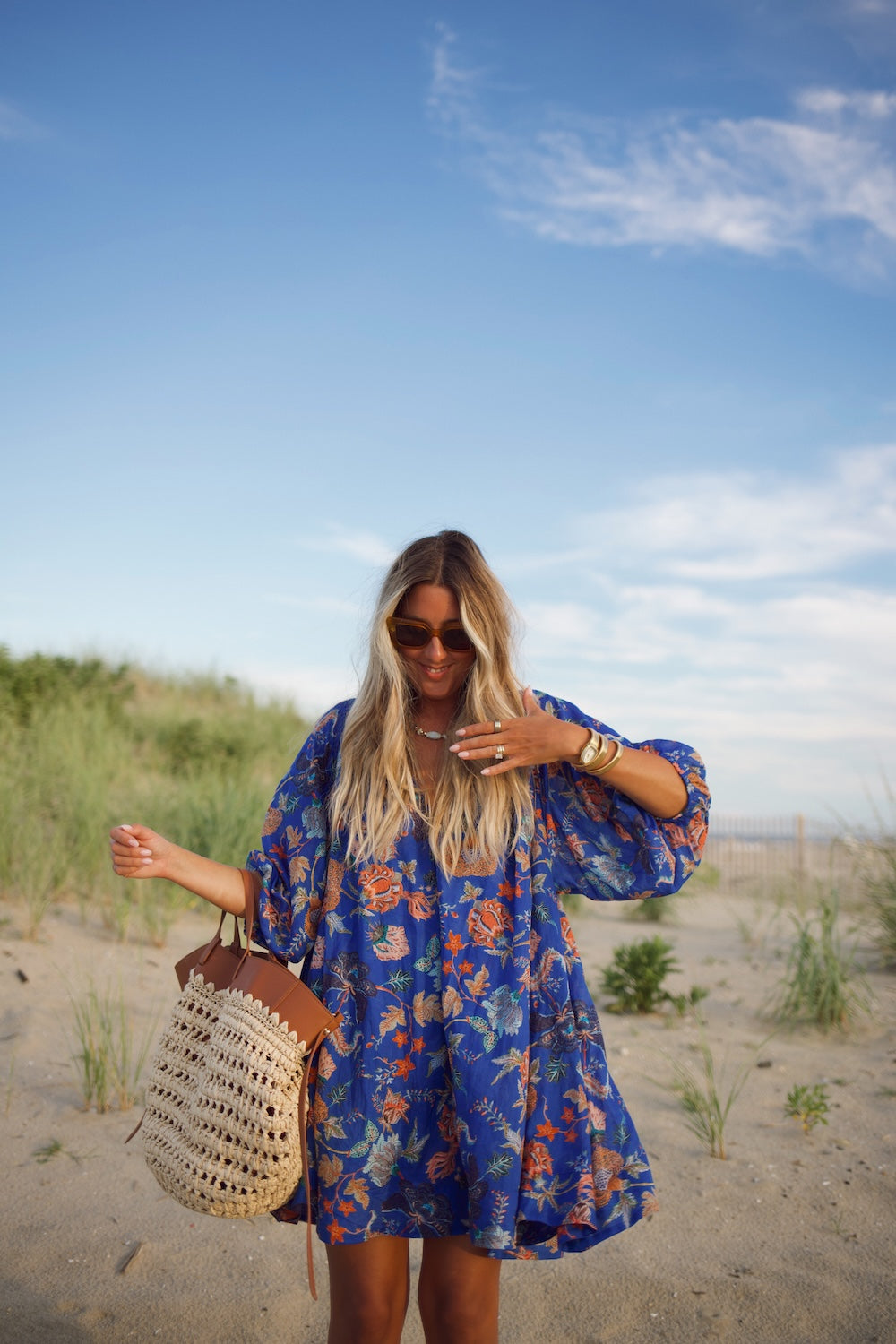 Claire Swing Dress - Capri Floral