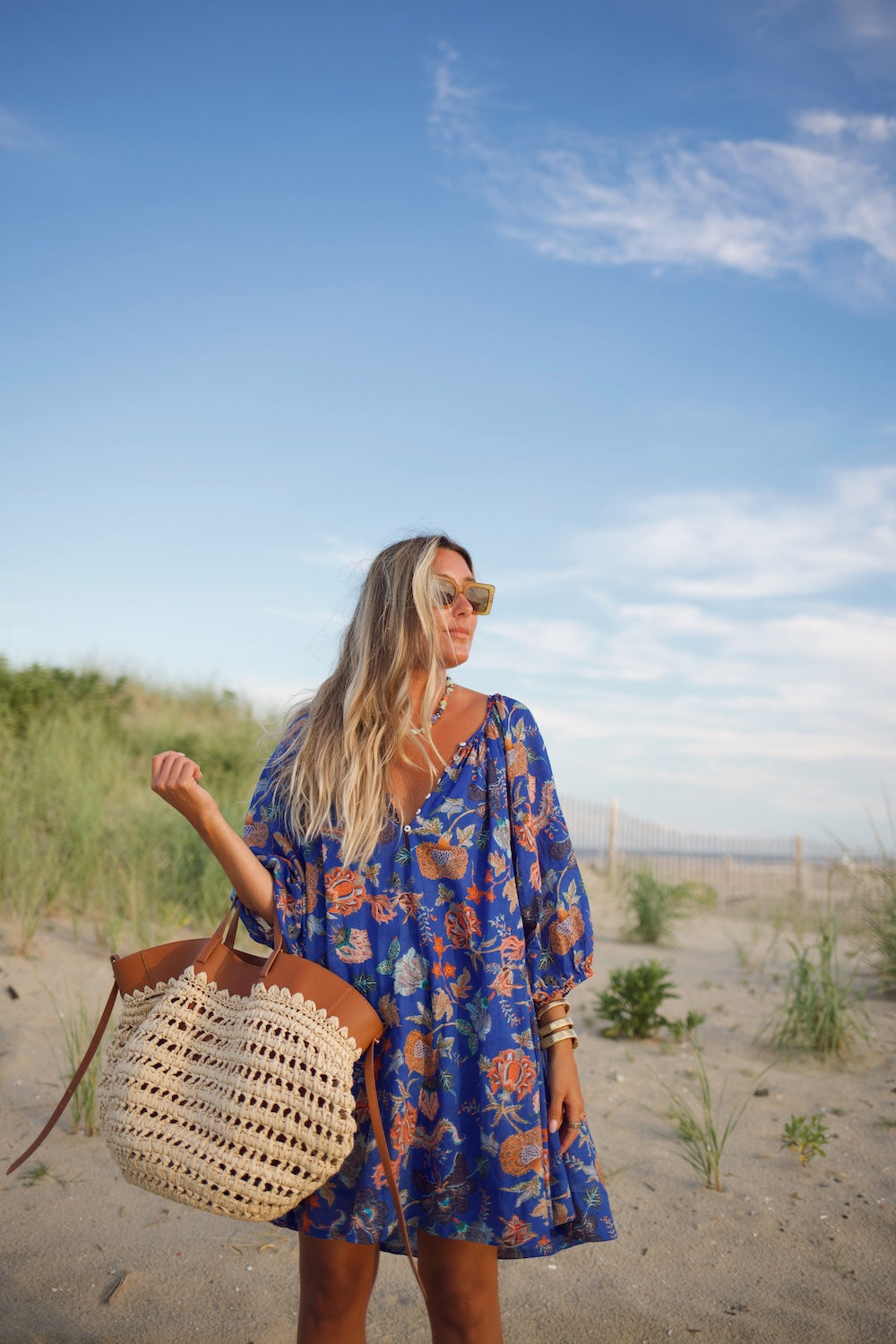 Claire Swing Dress - Capri Floral