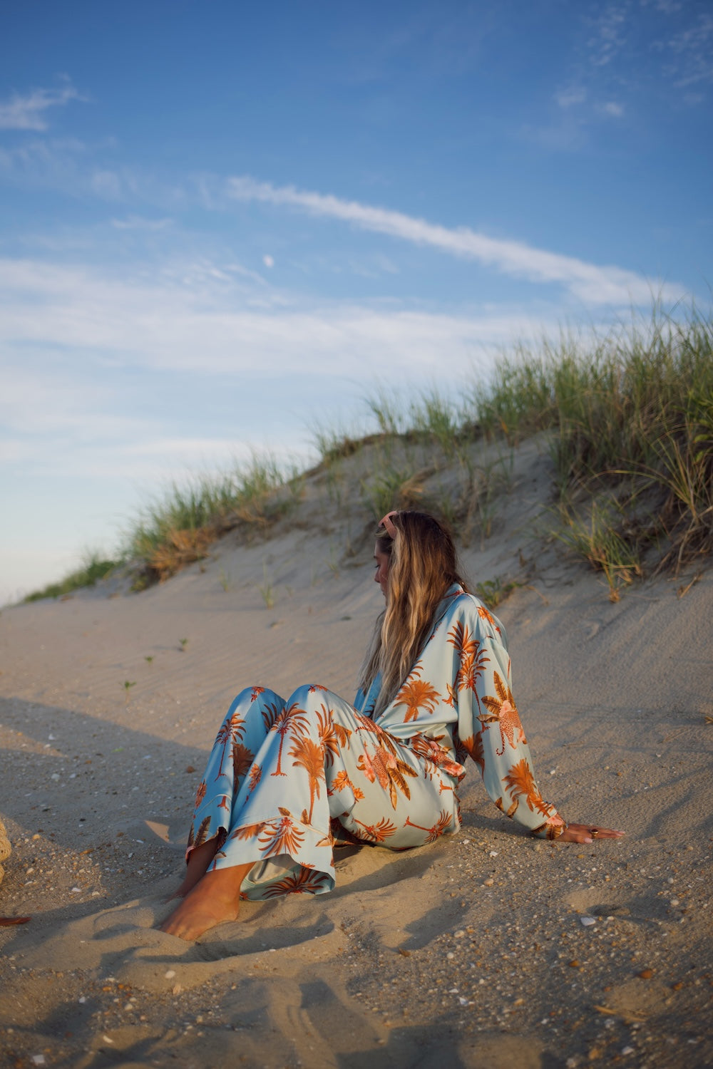 Pajama Pant - Palm Beach