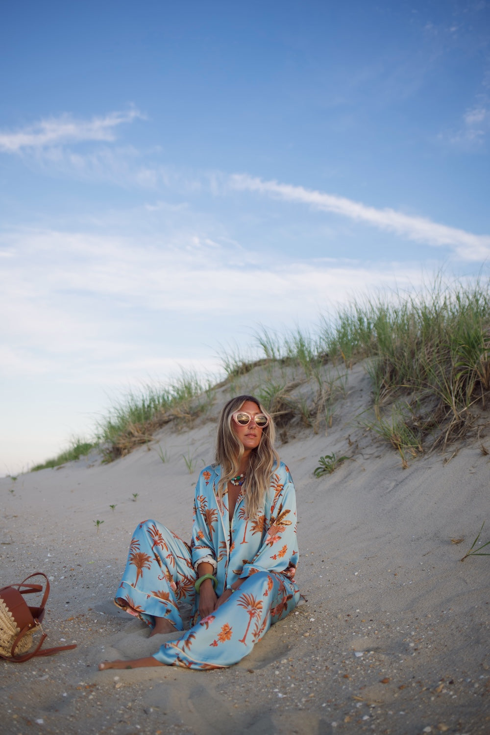 Pajama Pant - Palm Beach