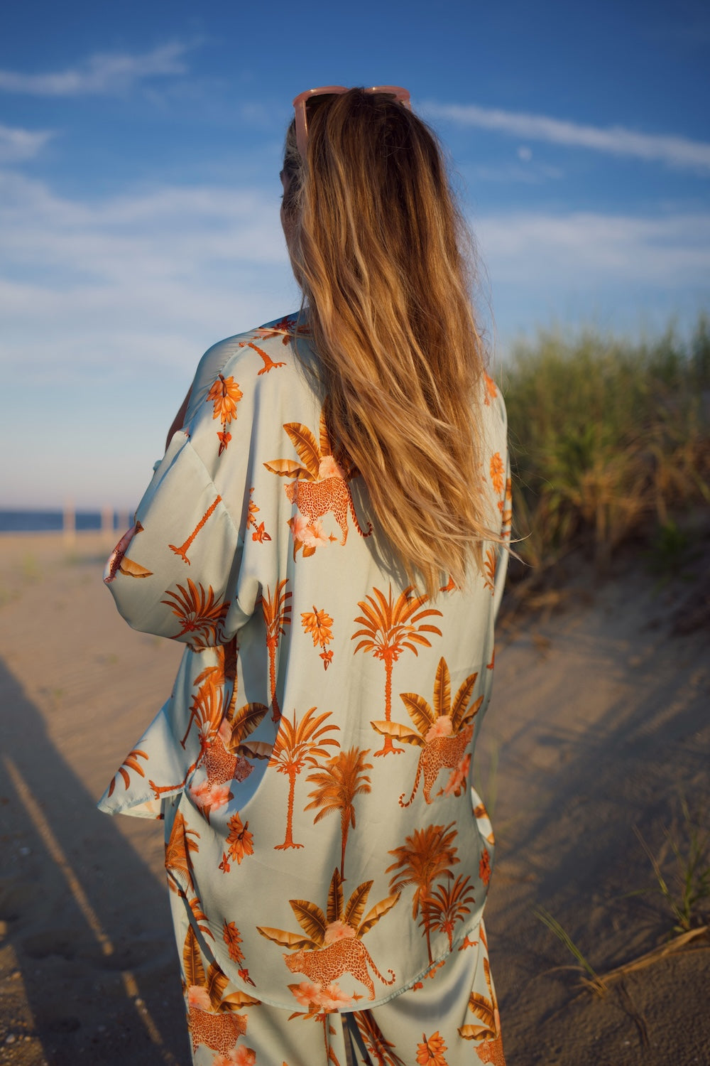 Pajama Pant - Palm Beach