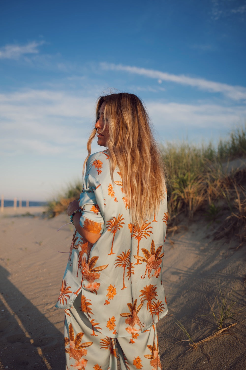 Pajama Pant - Palm Beach