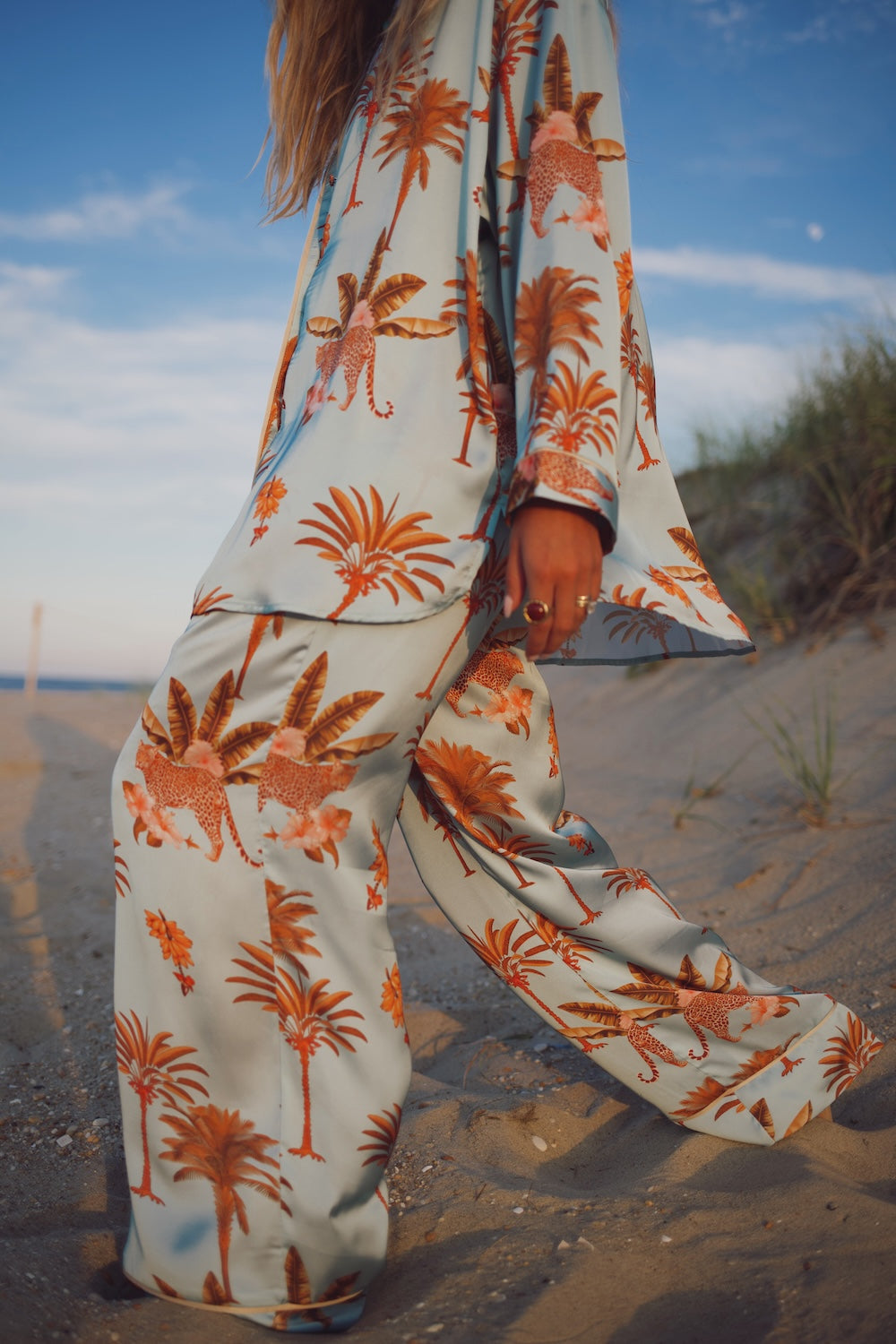 Pajama Pant - Palm Beach