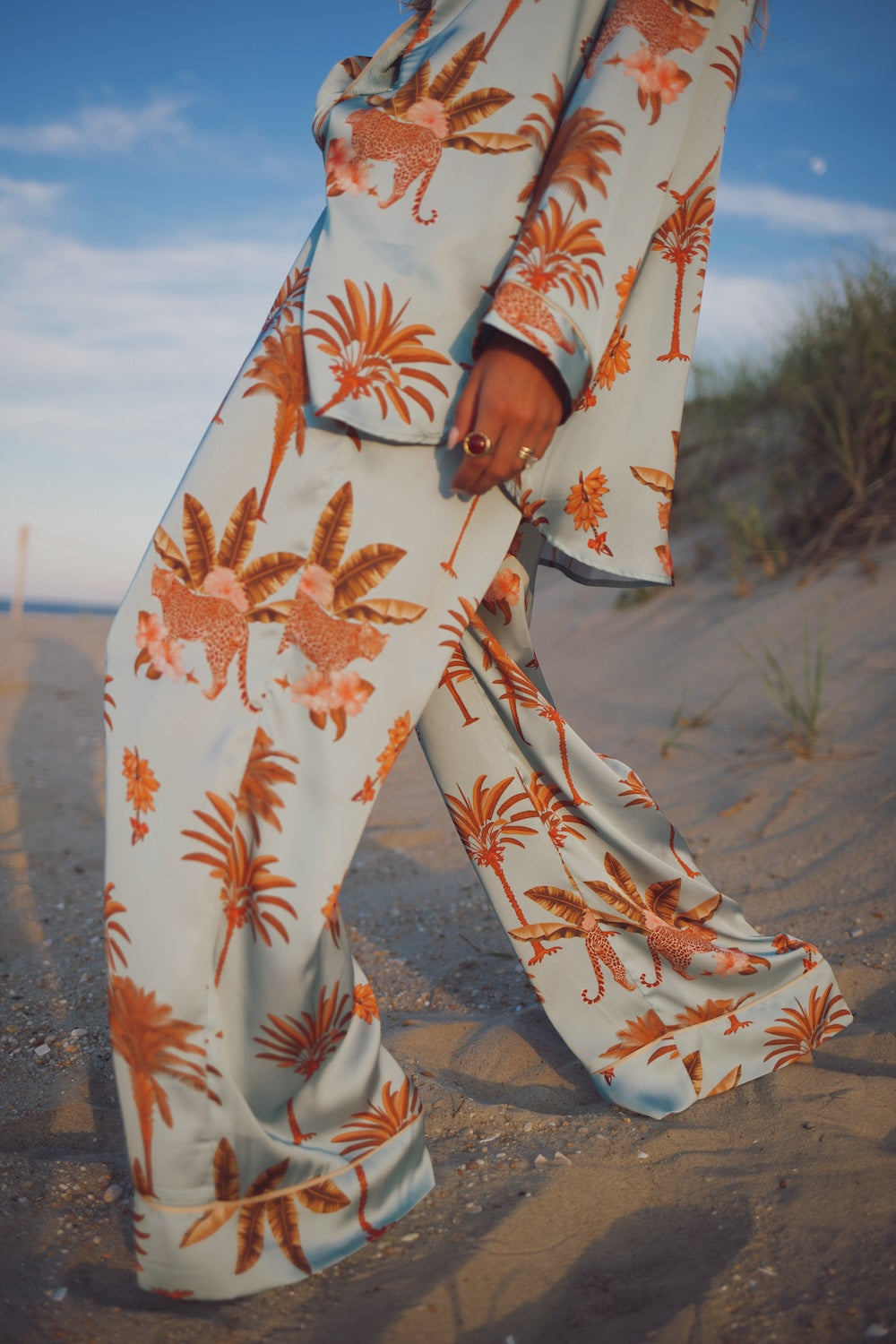 Pajama Pant - Palm Beach