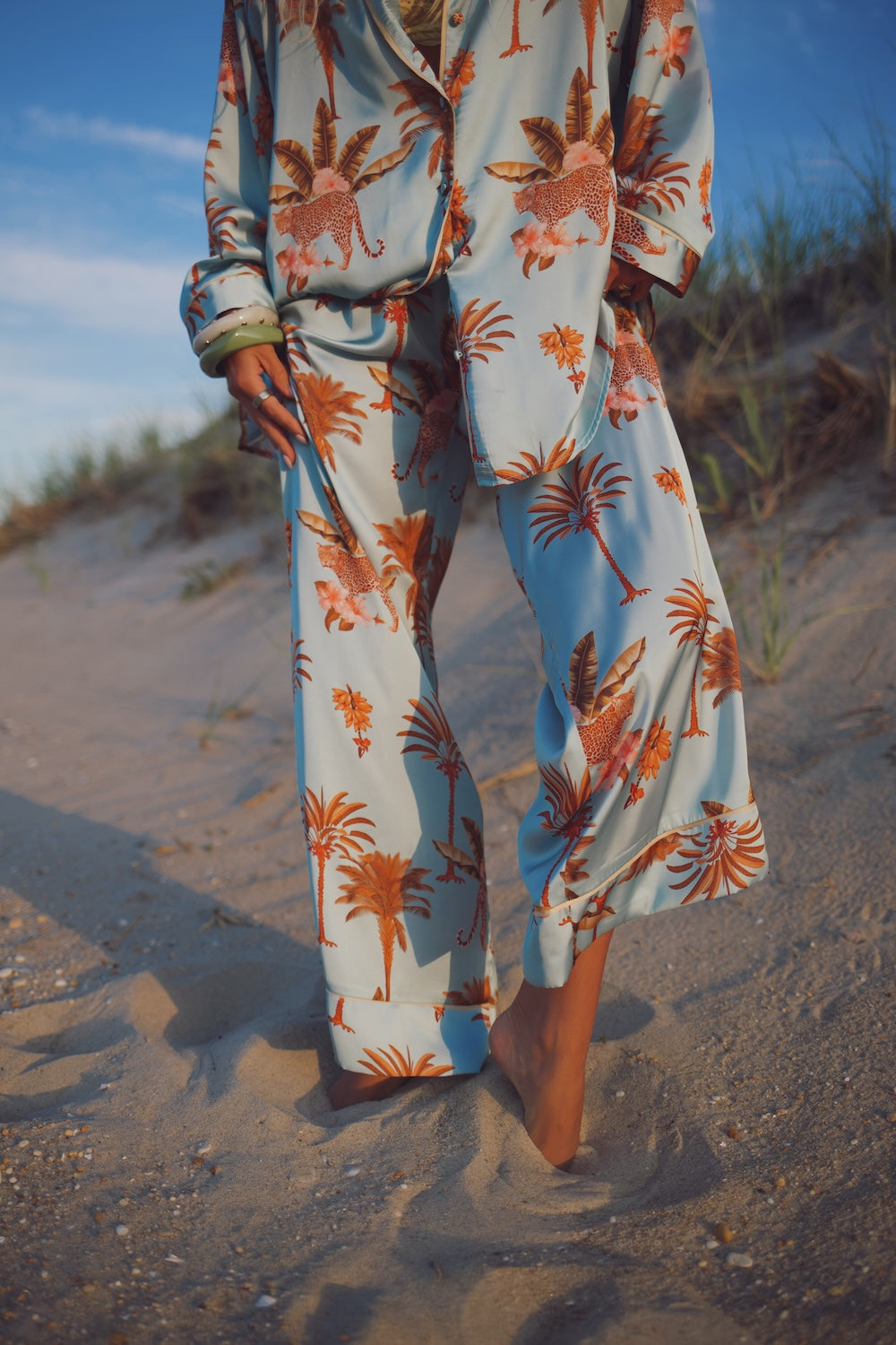 Pajama Pant - Palm Beach