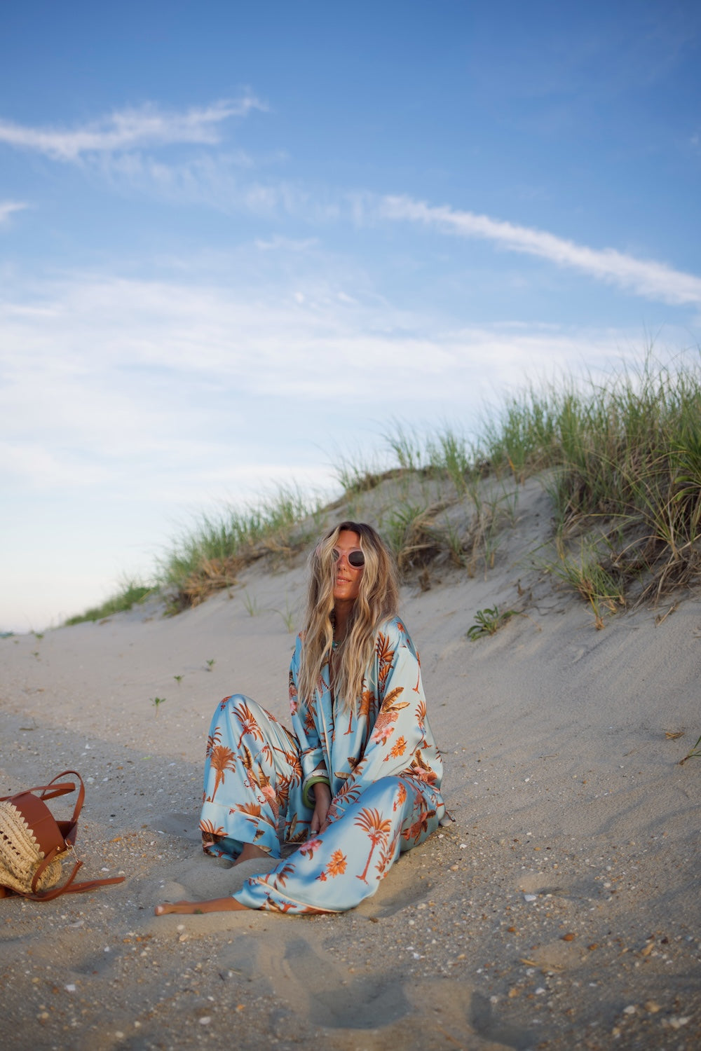 Pajama Pant - Palm Beach