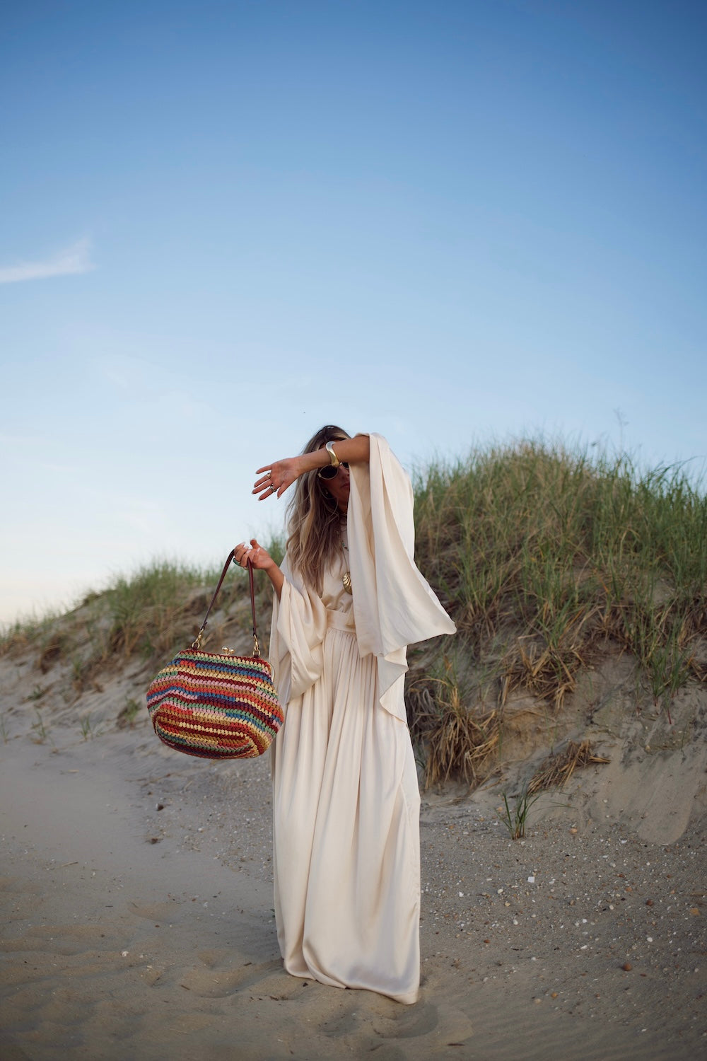 Zoey Cape Top - Vanilla
