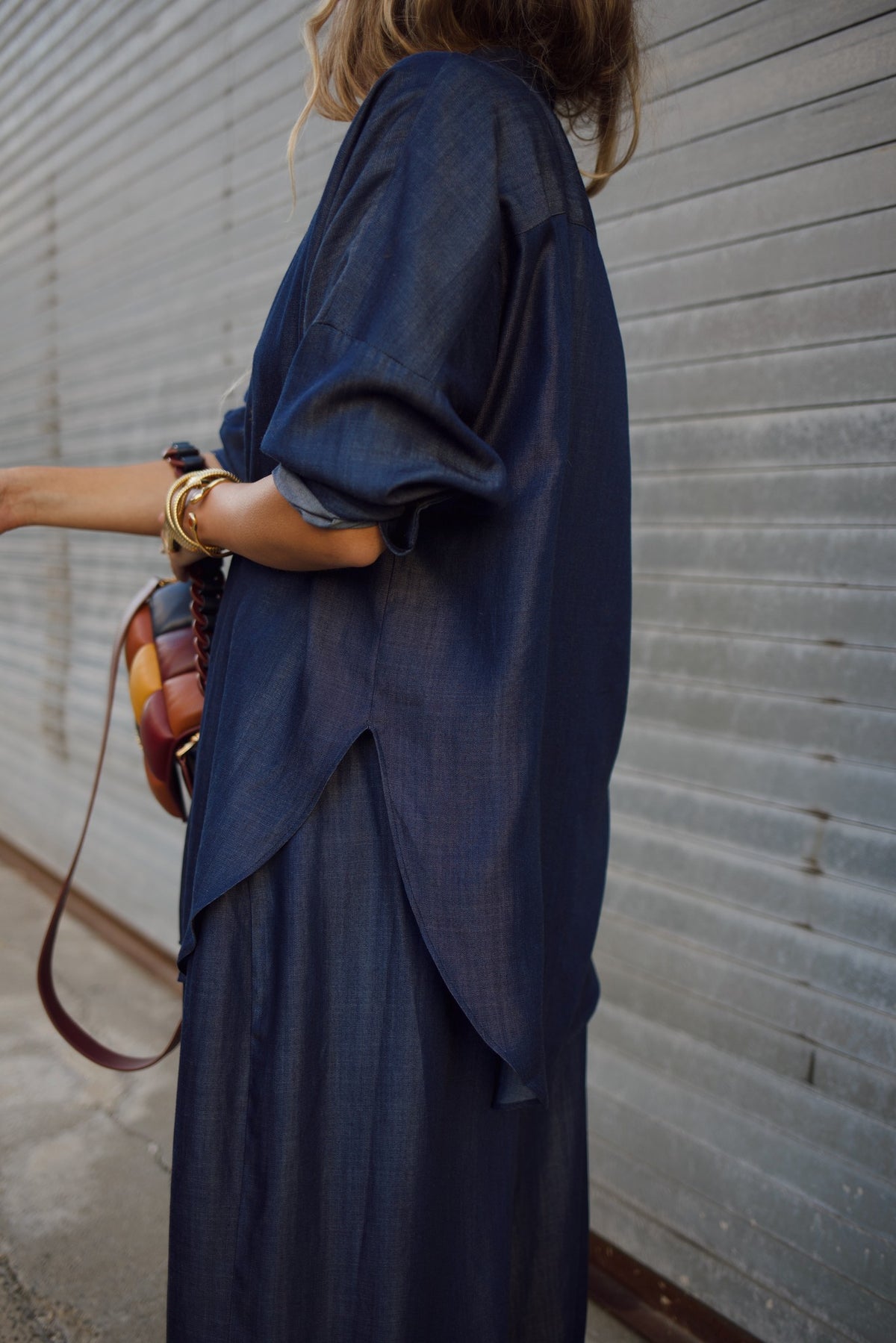Essential Button Down - Denim
