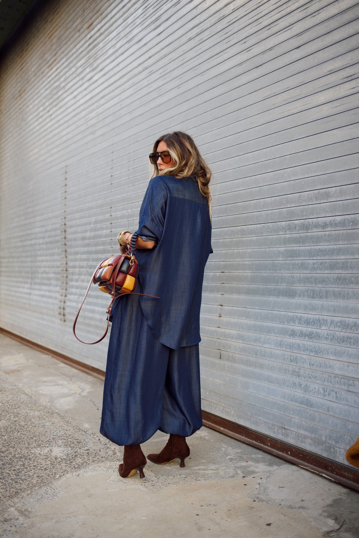 Balloon Pant - Denim