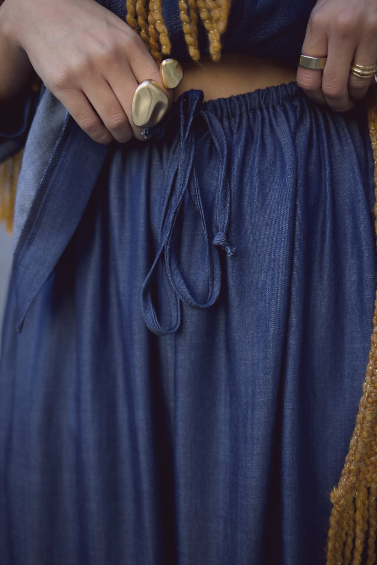 Balloon Pant - Denim