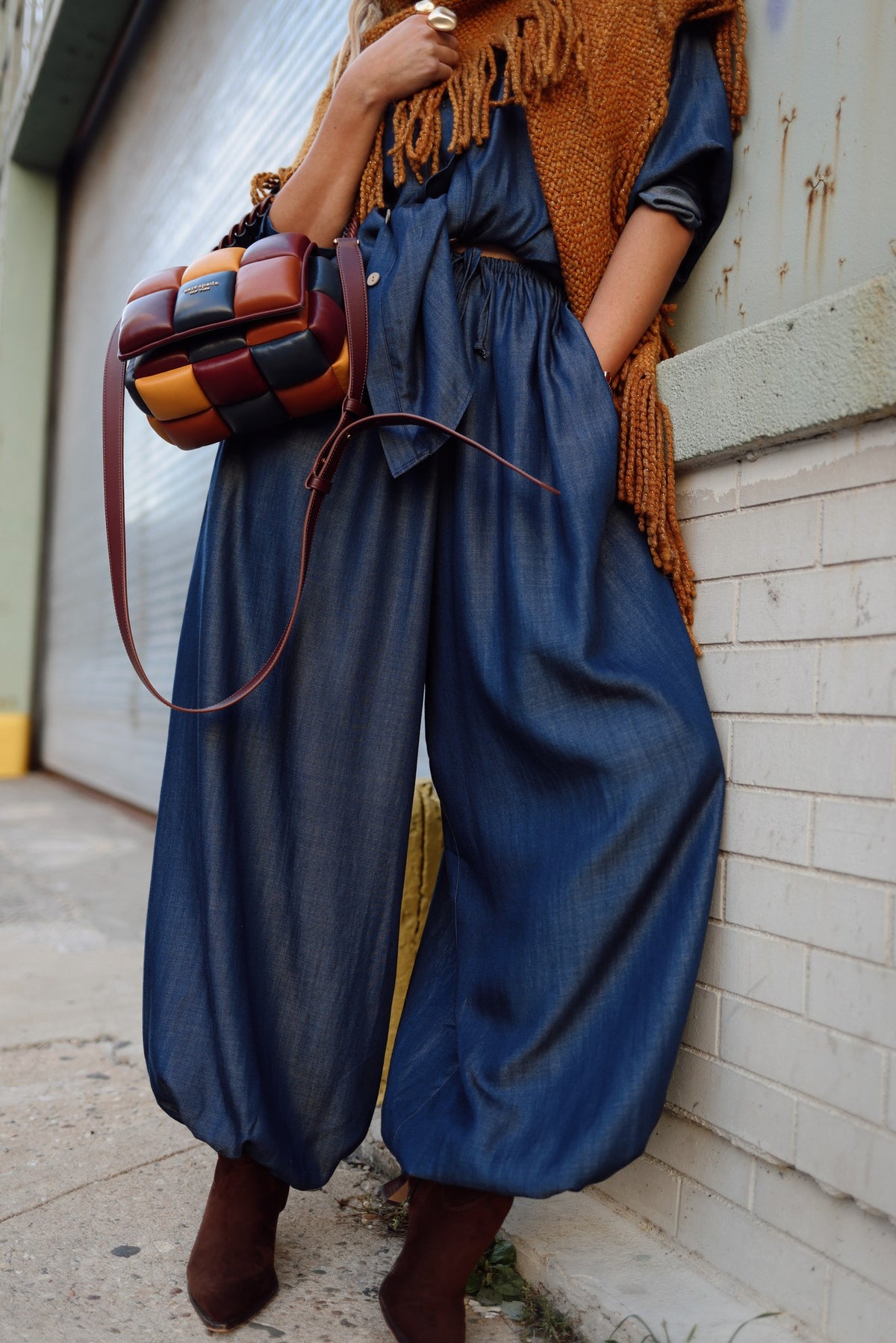 Balloon Pant - Denim