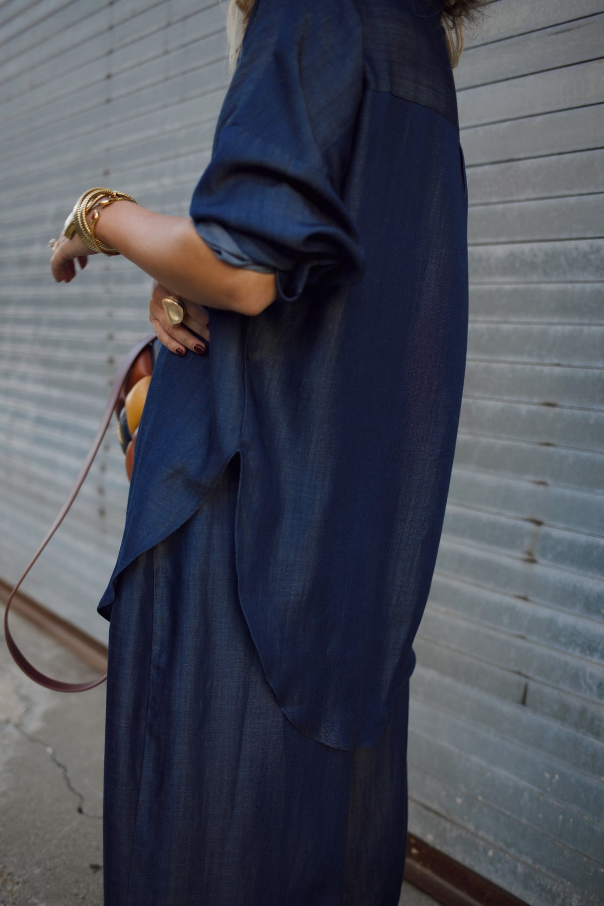 Essential Button Down - Denim