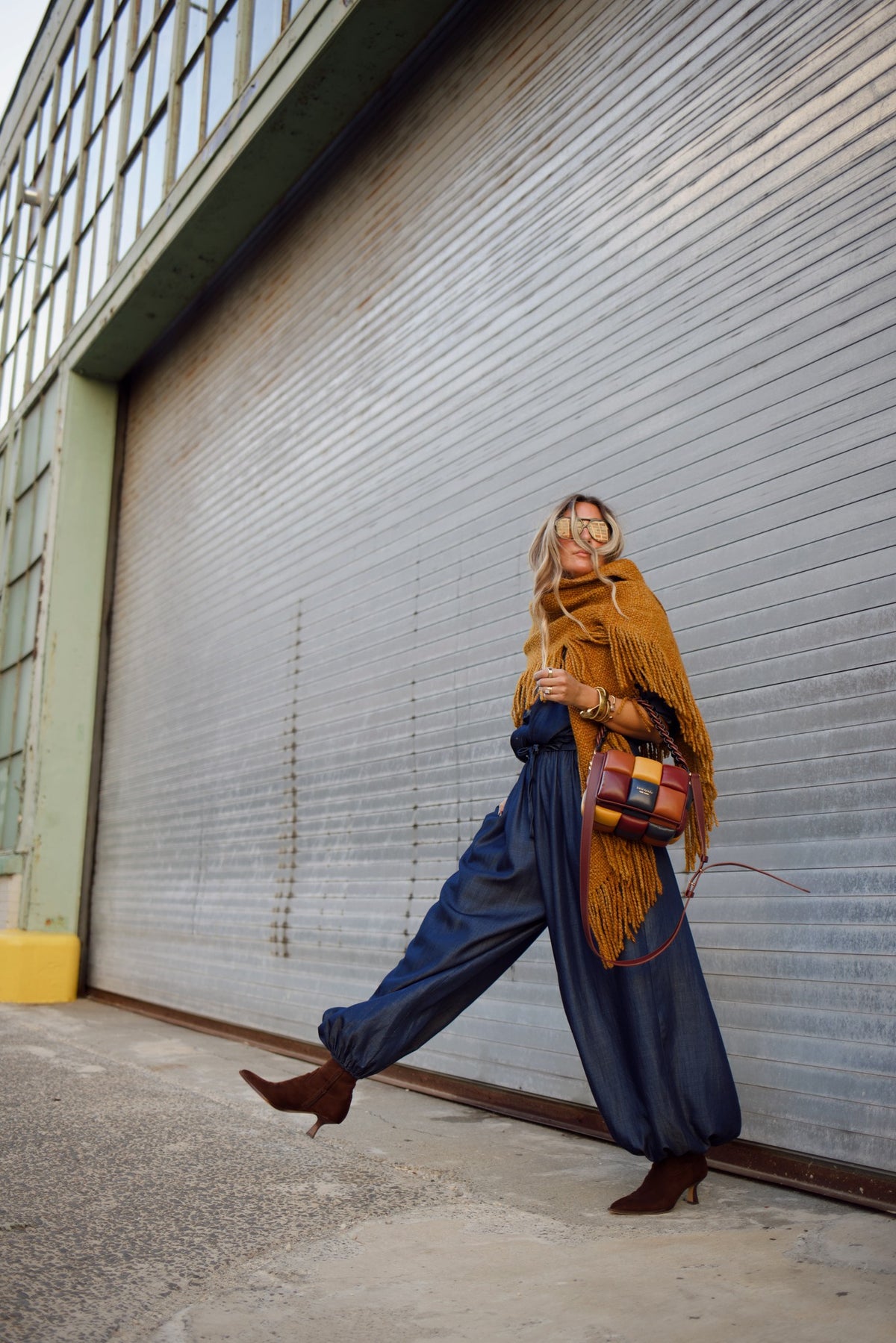 Balloon Pant - Denim