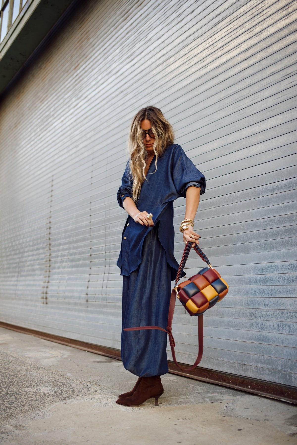 Balloon Pant - Denim