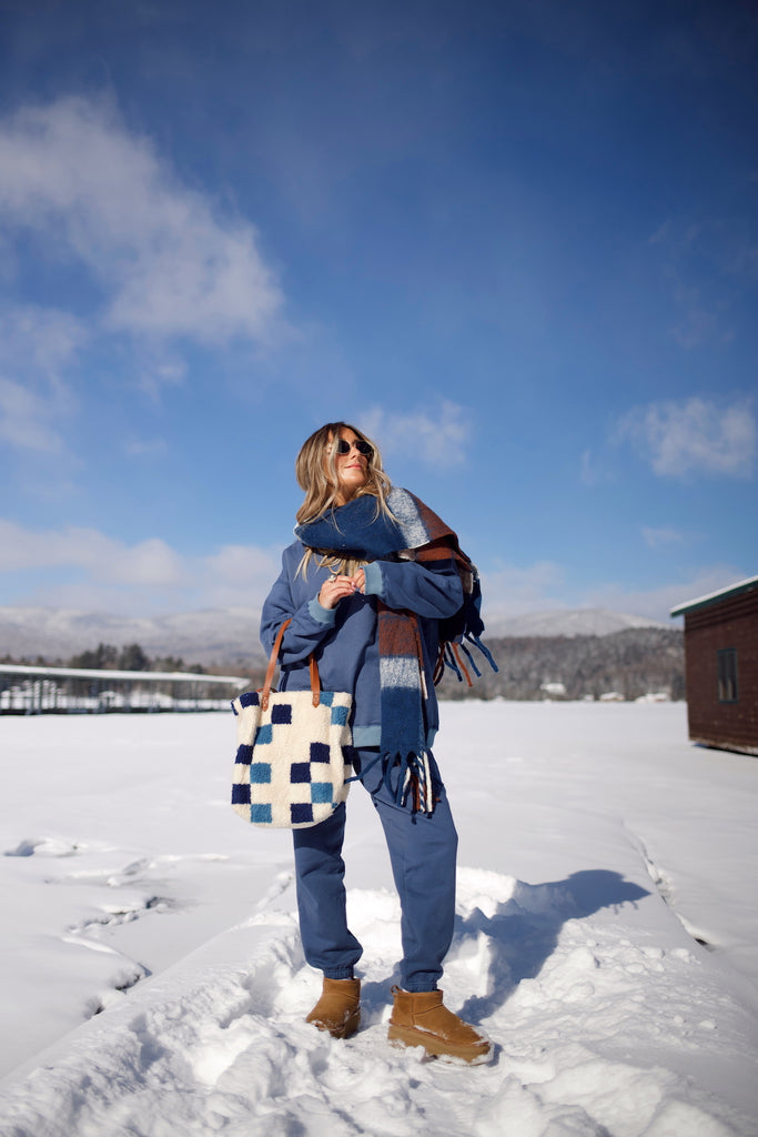 Slightly Oversized Classic Sweatpant - Blue