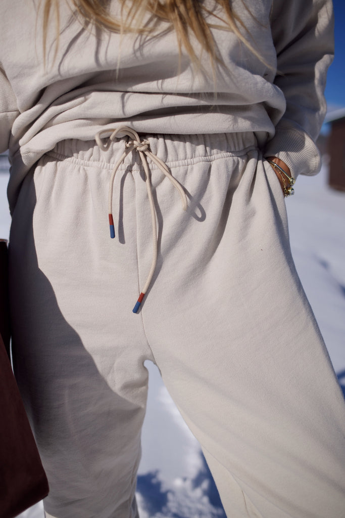 Slightly Oversized Classic Sweatpant - Feather Gray