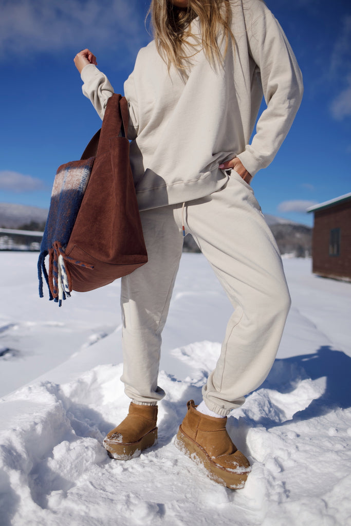 Slightly Oversized Classic Sweatpant - Feather Gray