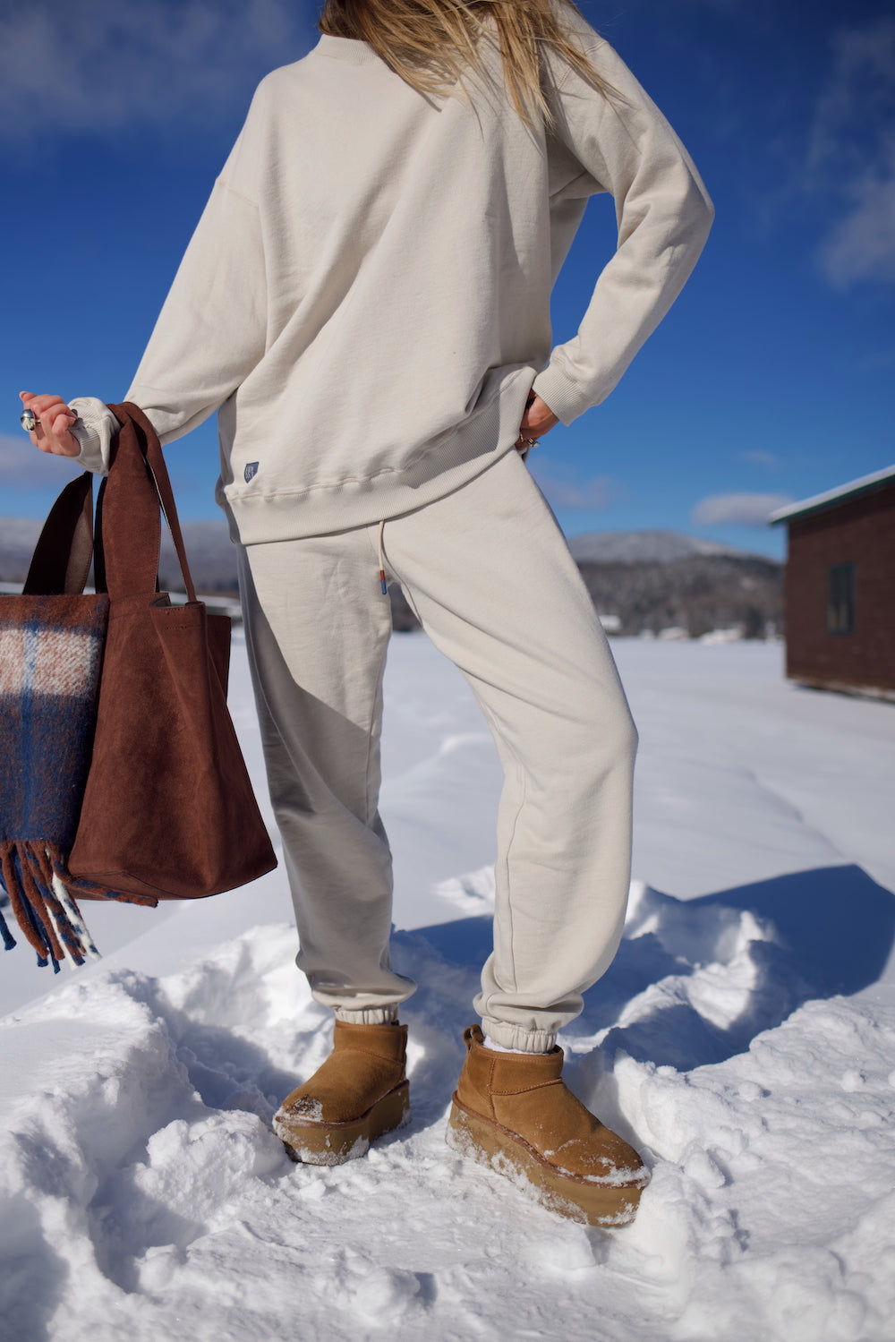 Slightly Oversized Classic Sweatpant - Feather Gray