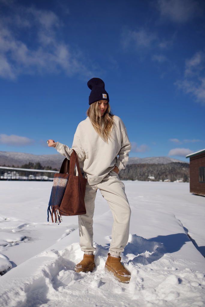 Slightly Oversized Classic Sweatpant - Feather Gray