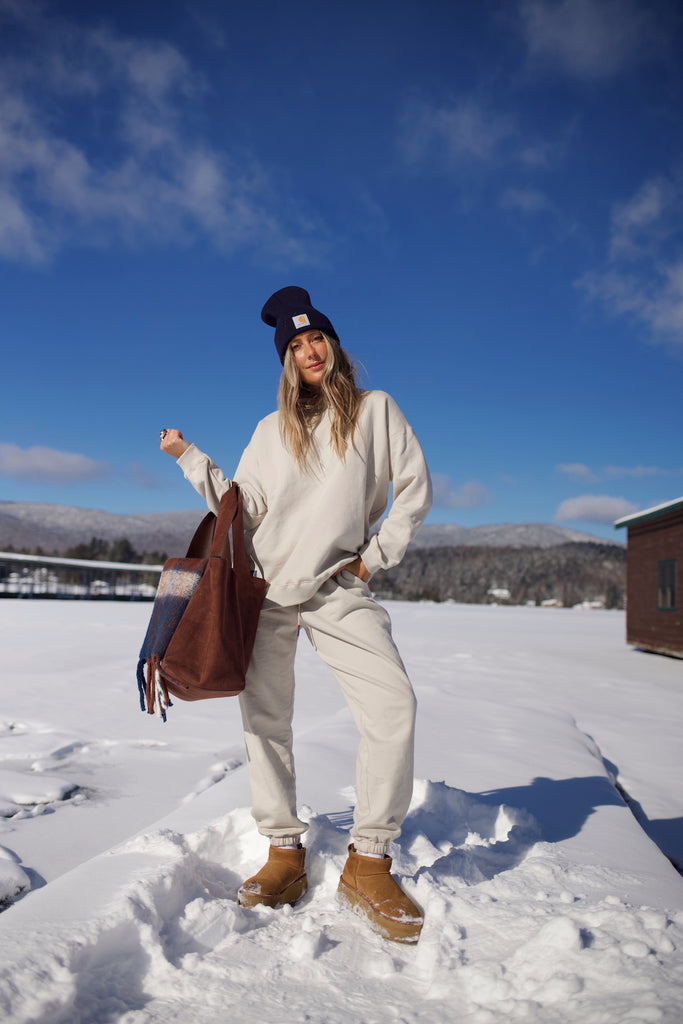 Slightly Oversized Classic Sweatpant - Feather Gray