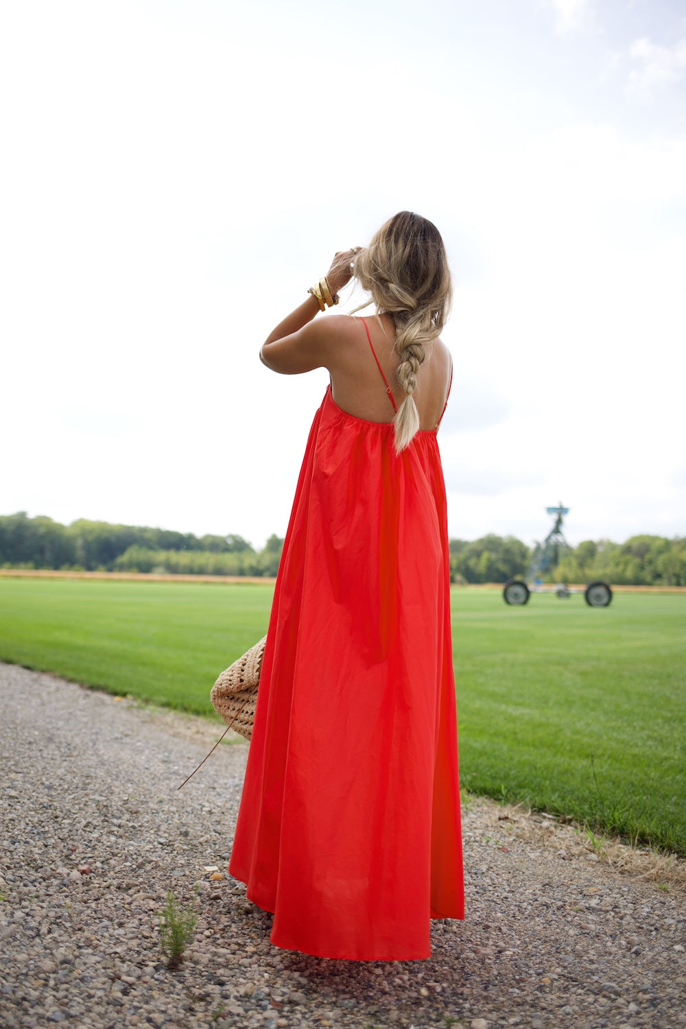 Grace Dress - Chili Pepper