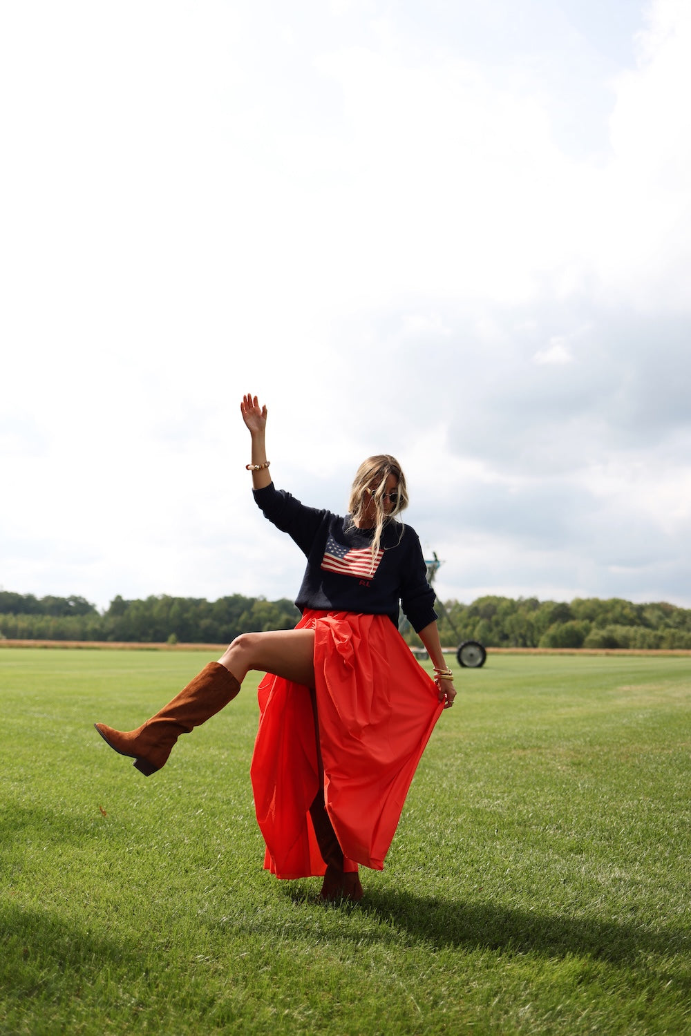 Grace Dress - Chili Pepper