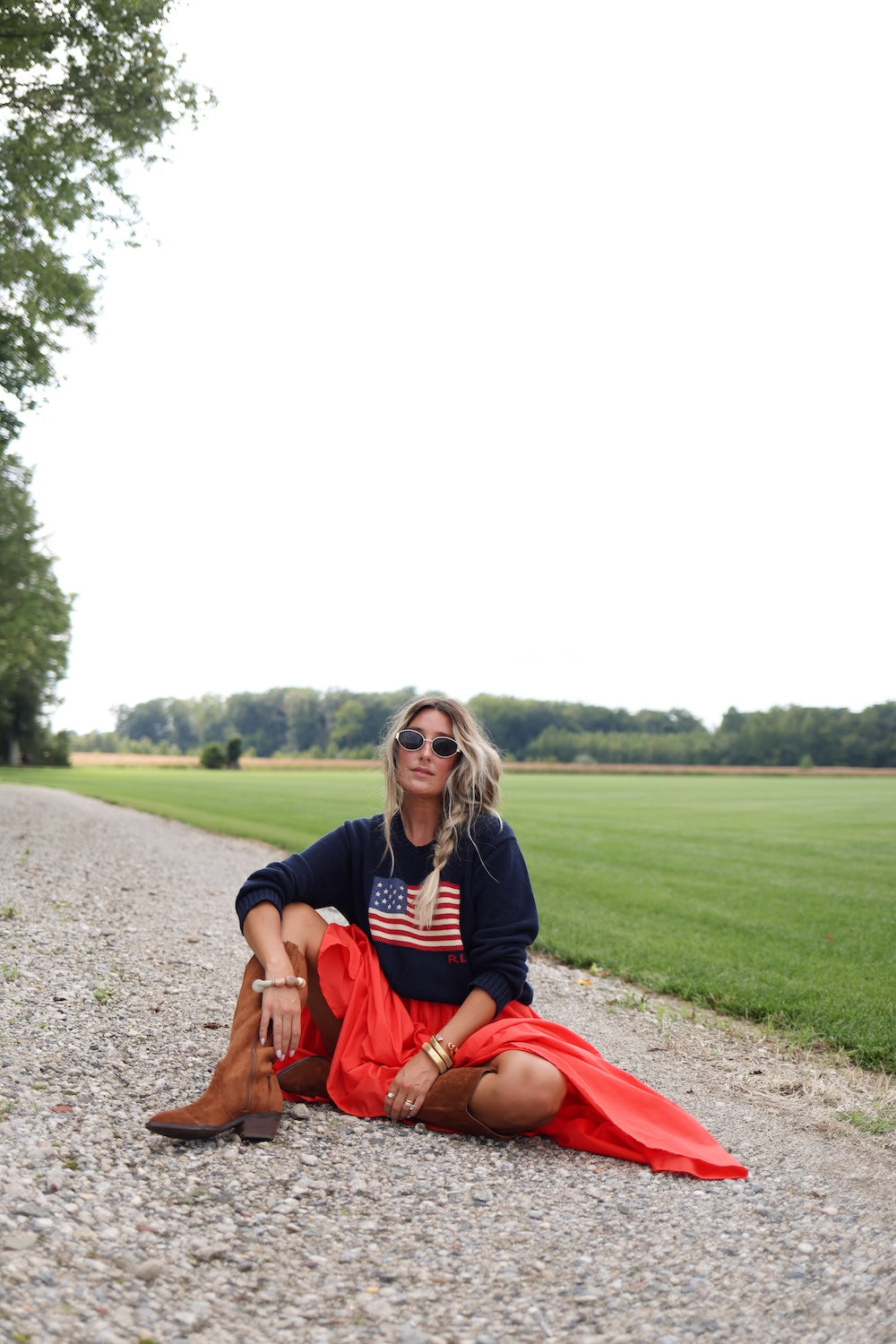 Grace Dress - Chili Pepper