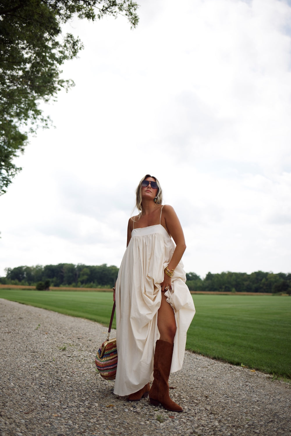 Grace Dress - Sand