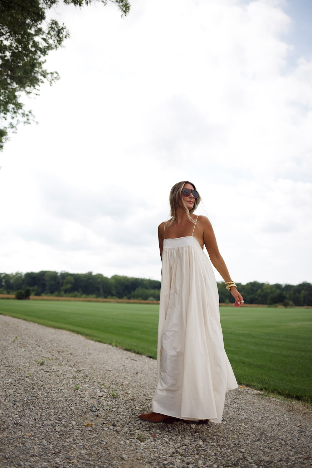 Grace Dress - Sand