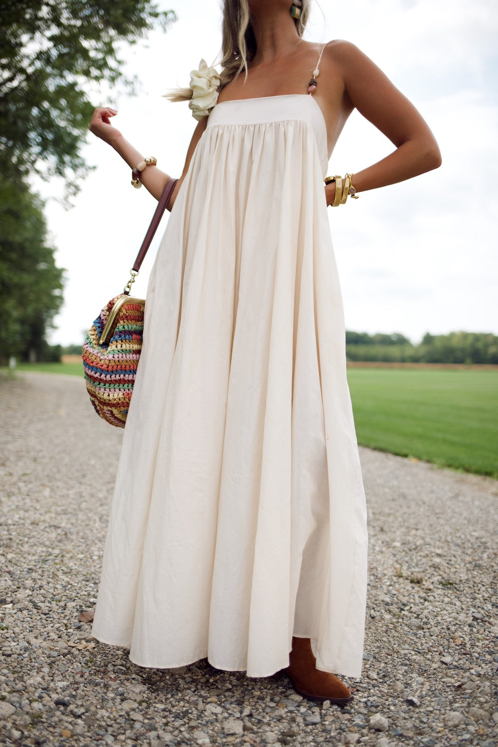 Grace Dress - Sand