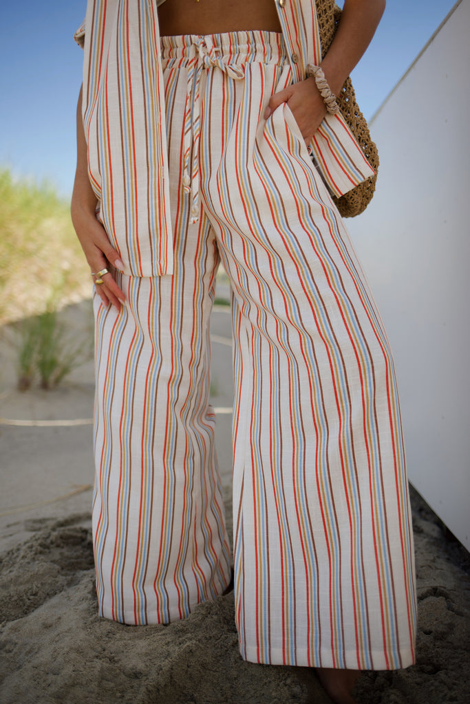 Relaxed Pant - Summer Stripe