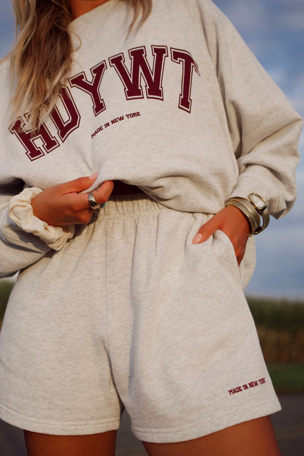 Varsity Oversized Crewneck