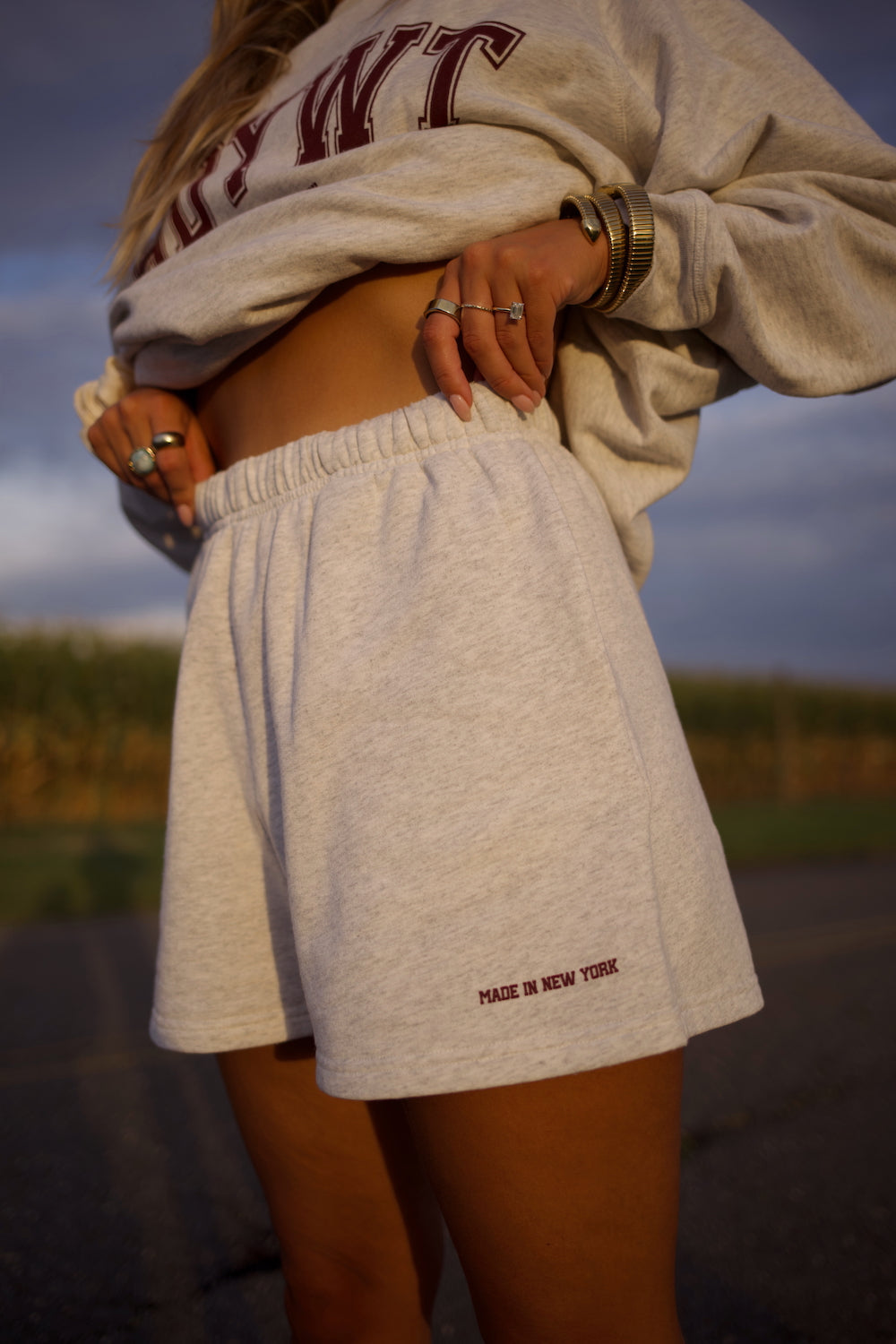 Varsity Oversized Crewneck