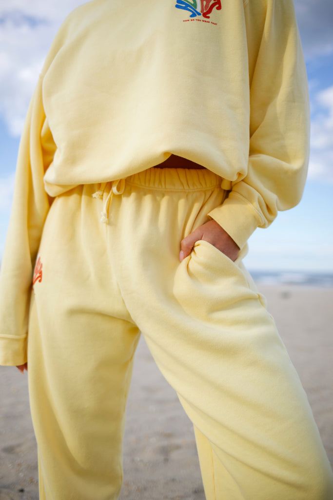 Classic Sweatpant - Butter Yellow