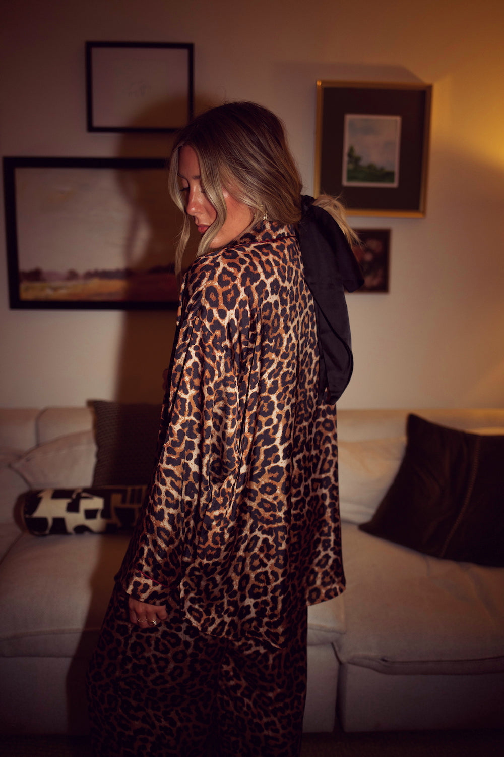 Pajama Top - Leopard