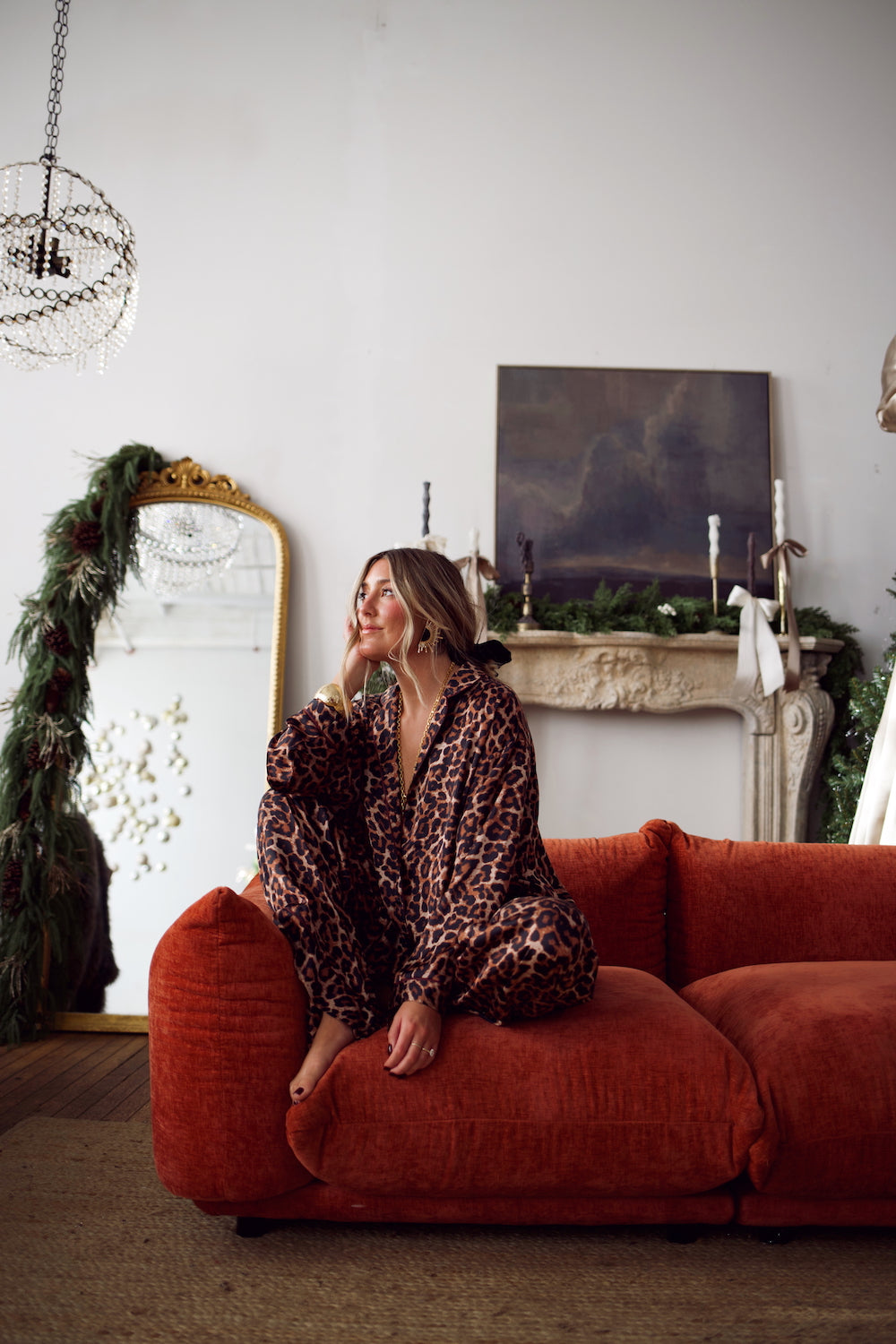 Pajama Pant - Leopard