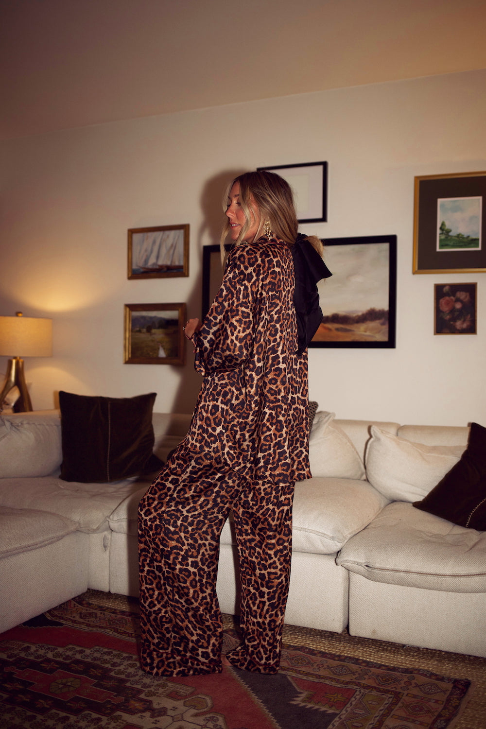 Pajama Top - Leopard