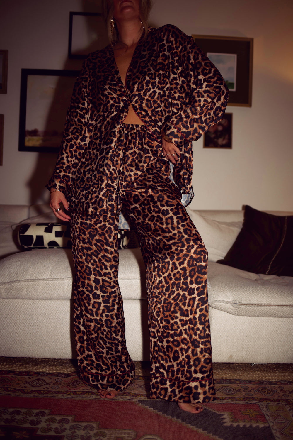 Pajama Pant - Leopard