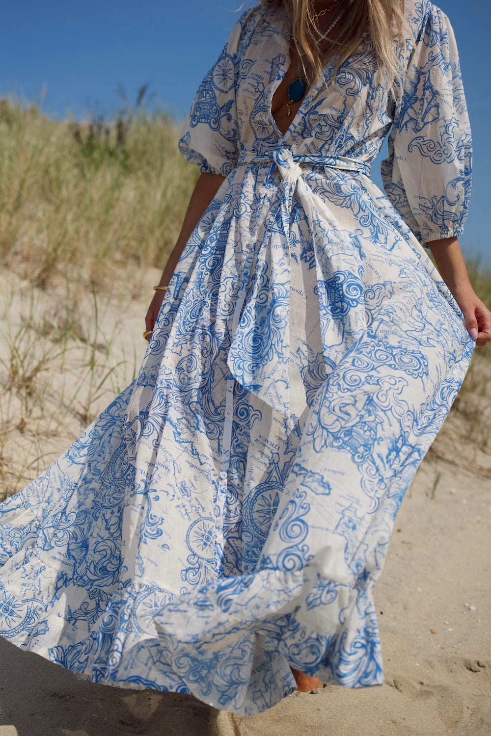 Brynn Maxi Dress - Atlas Print