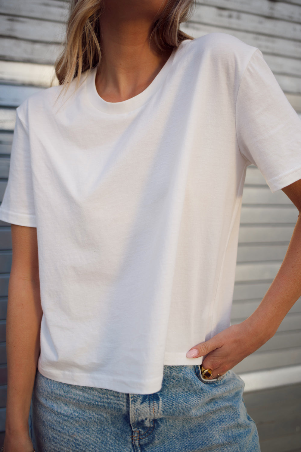 Perfect Tee - Antique White